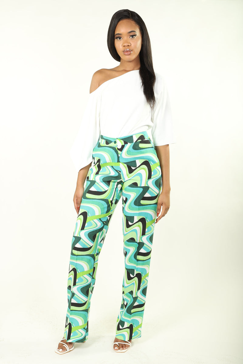 Abstract Pants